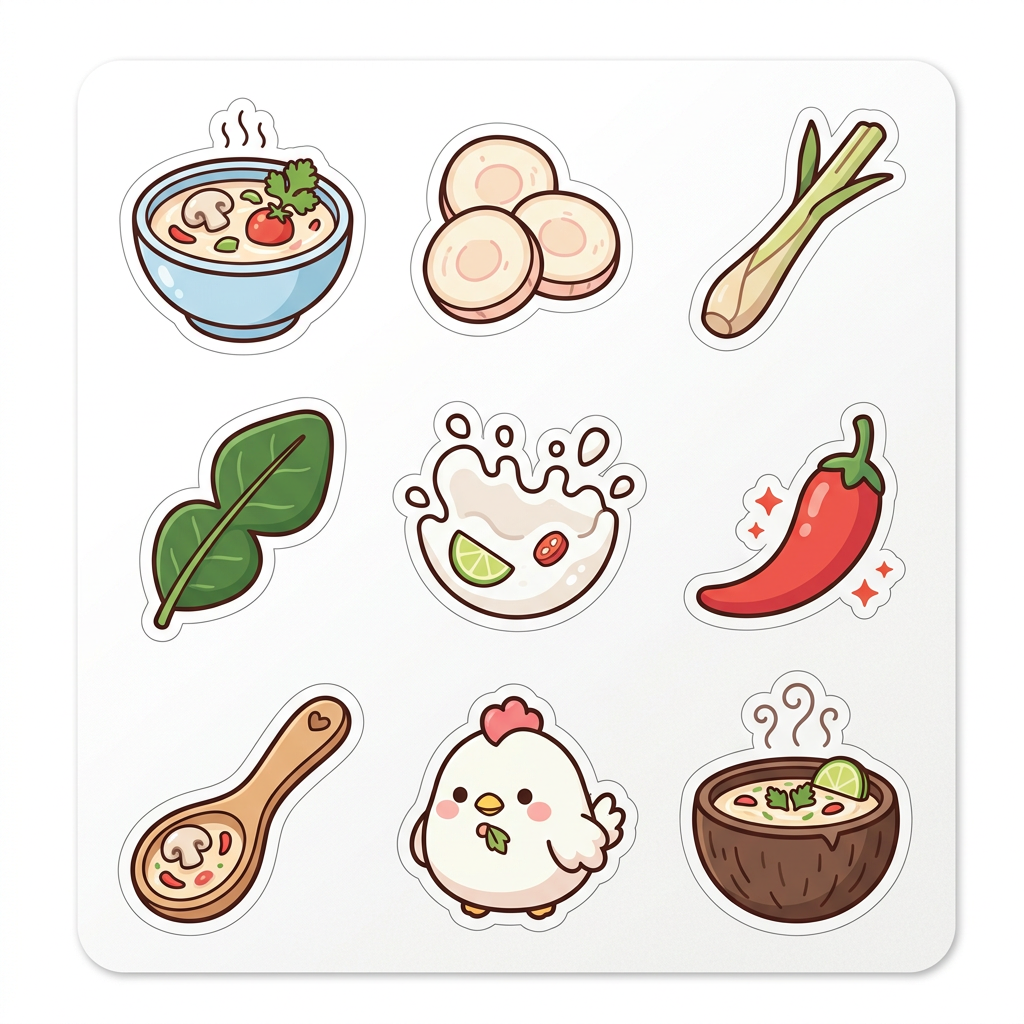 Sticker Fantasy Dreamscape Set 11-15 4K Wallpaper Pack preview artwork artwork 4
