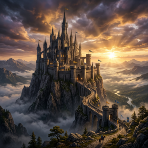 Ultimate Fantasy & Sci-Fi 4K Wallpaper Bundle – Castle Kingdom + Space Galaxy Collection (95 gbp )