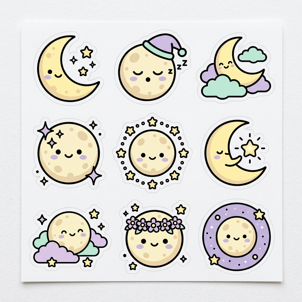 Sticker Fantasy Dreamscape Set 16-20 4K Wallpaper Pack preview artwork artwork 2