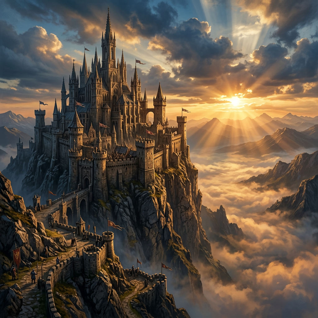 Fantasy Castle & Underwater Sci-Fi City 4K Wallpaper Pack – Epic Worlds Collection (Instant Download) ( 80 gbp ) - Image 2