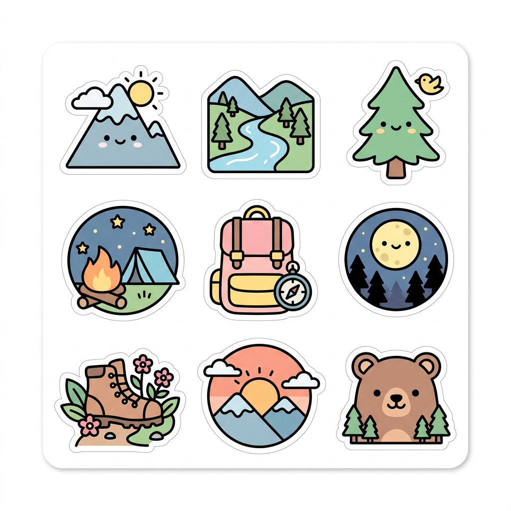 Sticker Fantasy Dreamscape Set 21-25 4K Wallpaper Pack preview artwork artwork 5