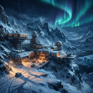 Mystic Tree Kingdom & Arctic Sci-Fi Base 4K Wallpaper Pack – Fantasy Night Worlds Collection (Instant Download) ( 30 gbp)