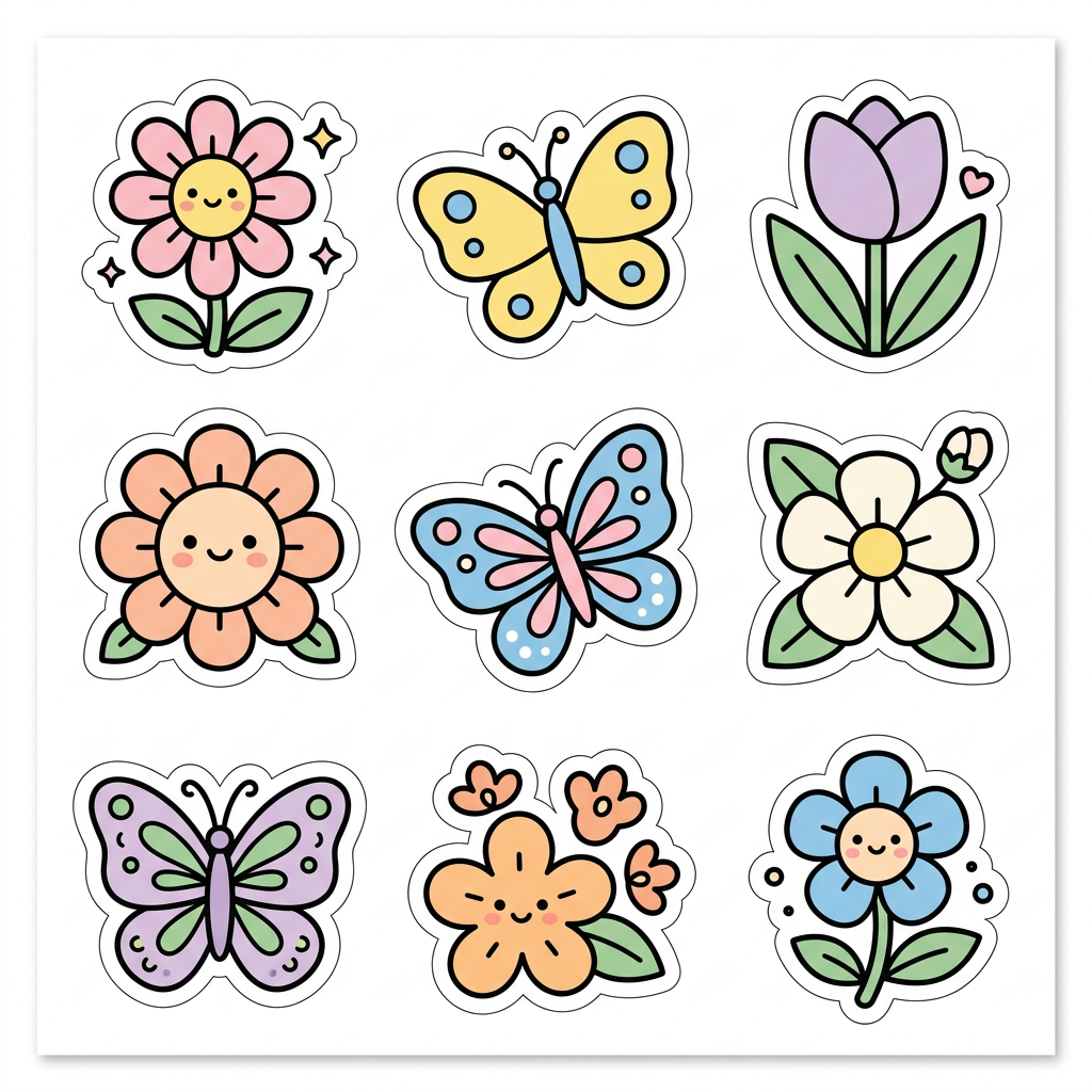 Sticker Fantasy Dreamscape Set 26-29 4K Wallpaper Pack preview artwork artwork 4