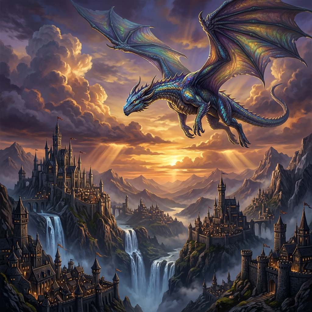 Cinematic Fantasy Dreamscape Set 29-32 4K Wallpaper Pack preview artwork artwork 3