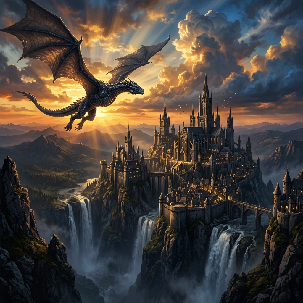 Cinematic Fantasy Dreamscape Set 29-32 4K Wallpaper Pack preview artwork artwork 4
