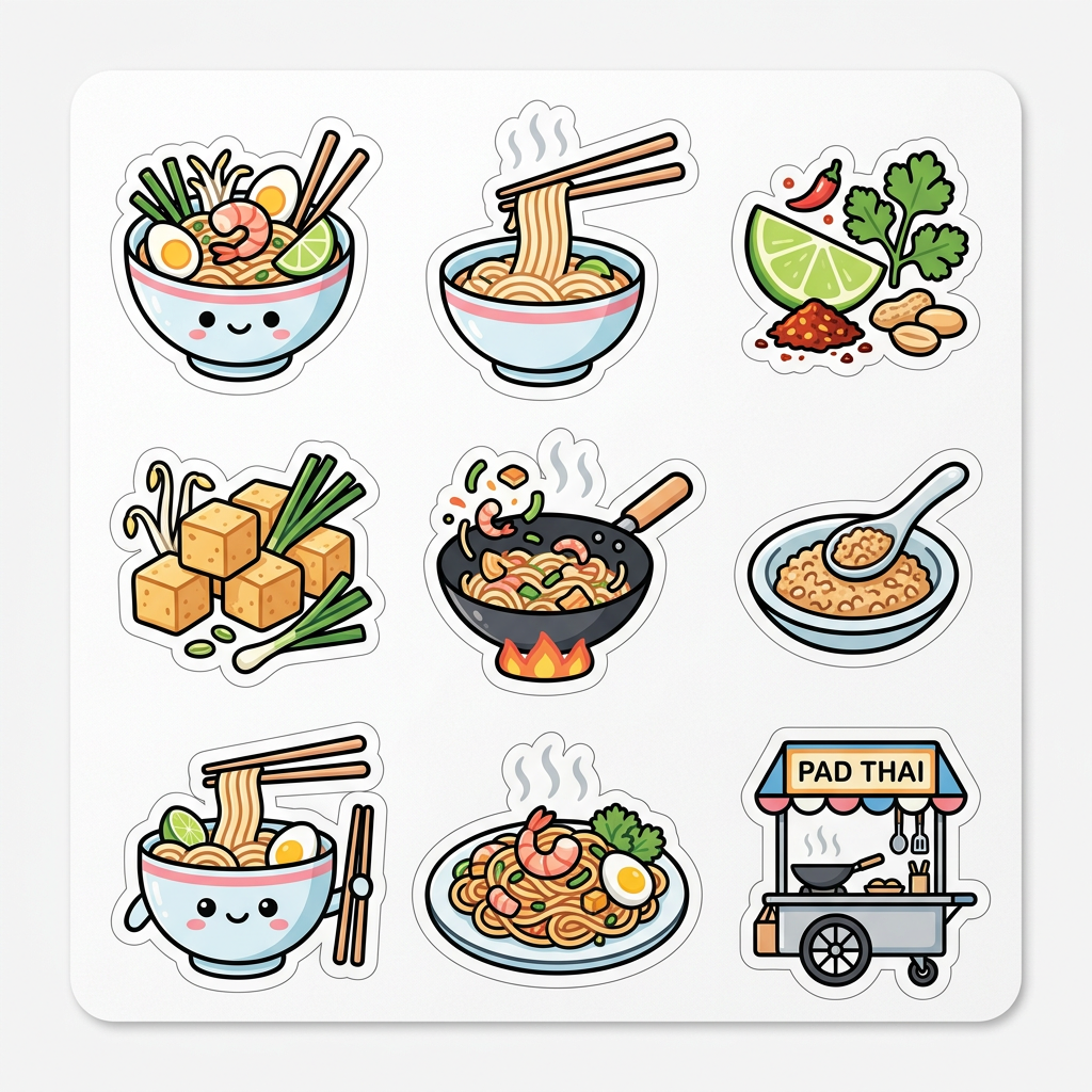 Sticker Fantasy Dreamscape Set 6-10 4K Wallpaper Pack preview artwork artwork 4